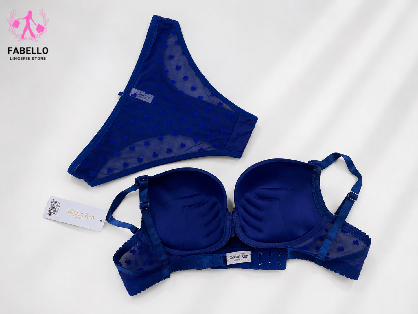 Premium Royal Blue Lingerie Set