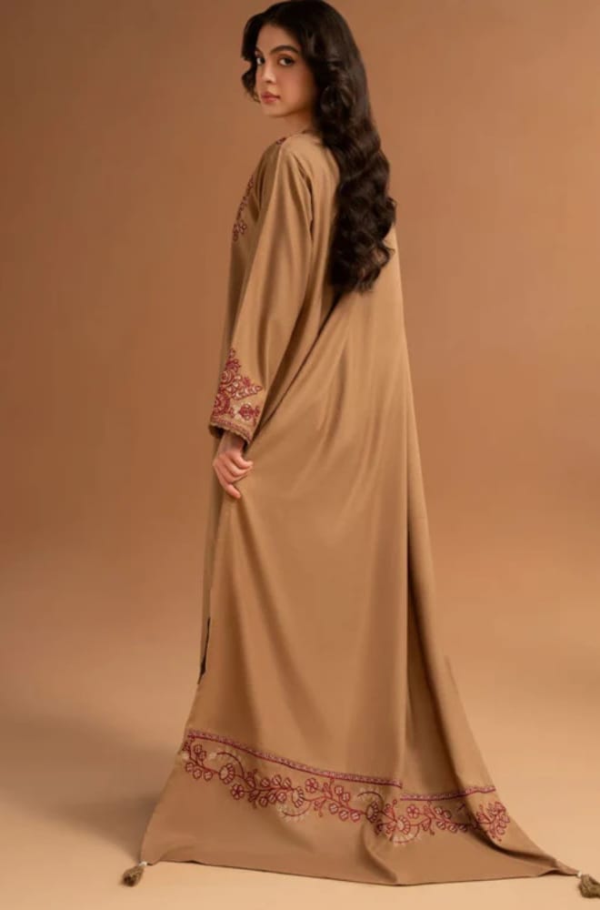 Pezwan 3PC Unstitched Dhanak Suit - Winter Wear