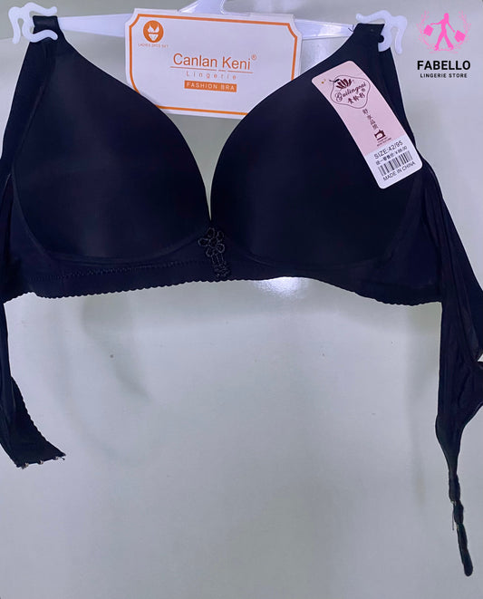 Single Padded T-Shirt Bra Black