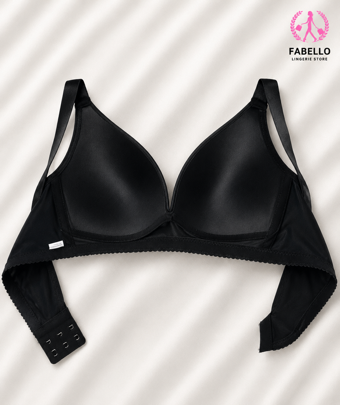 Single Padded T-Shirt Bra Black