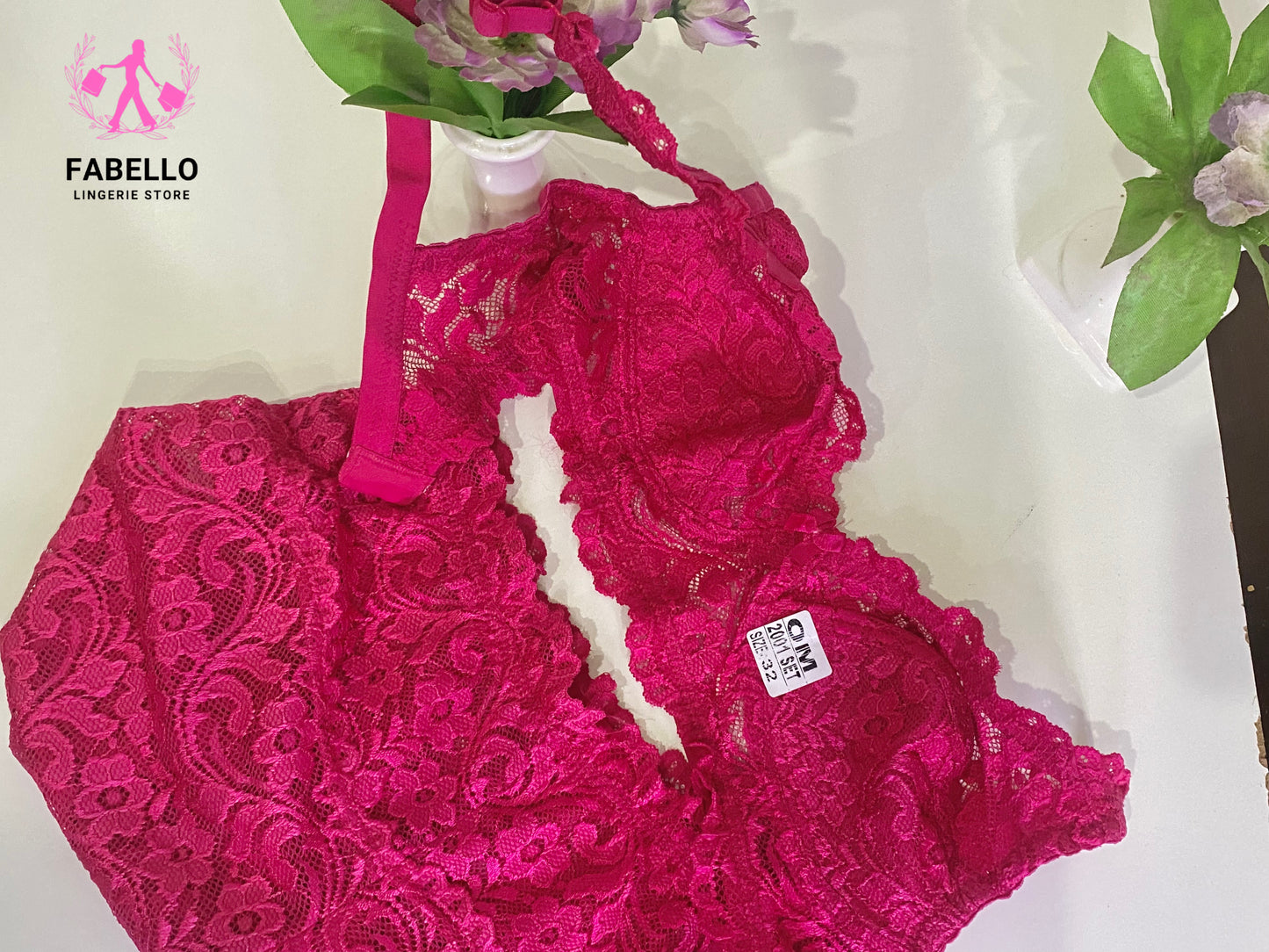 Summer Net Bra & Panty Set V13