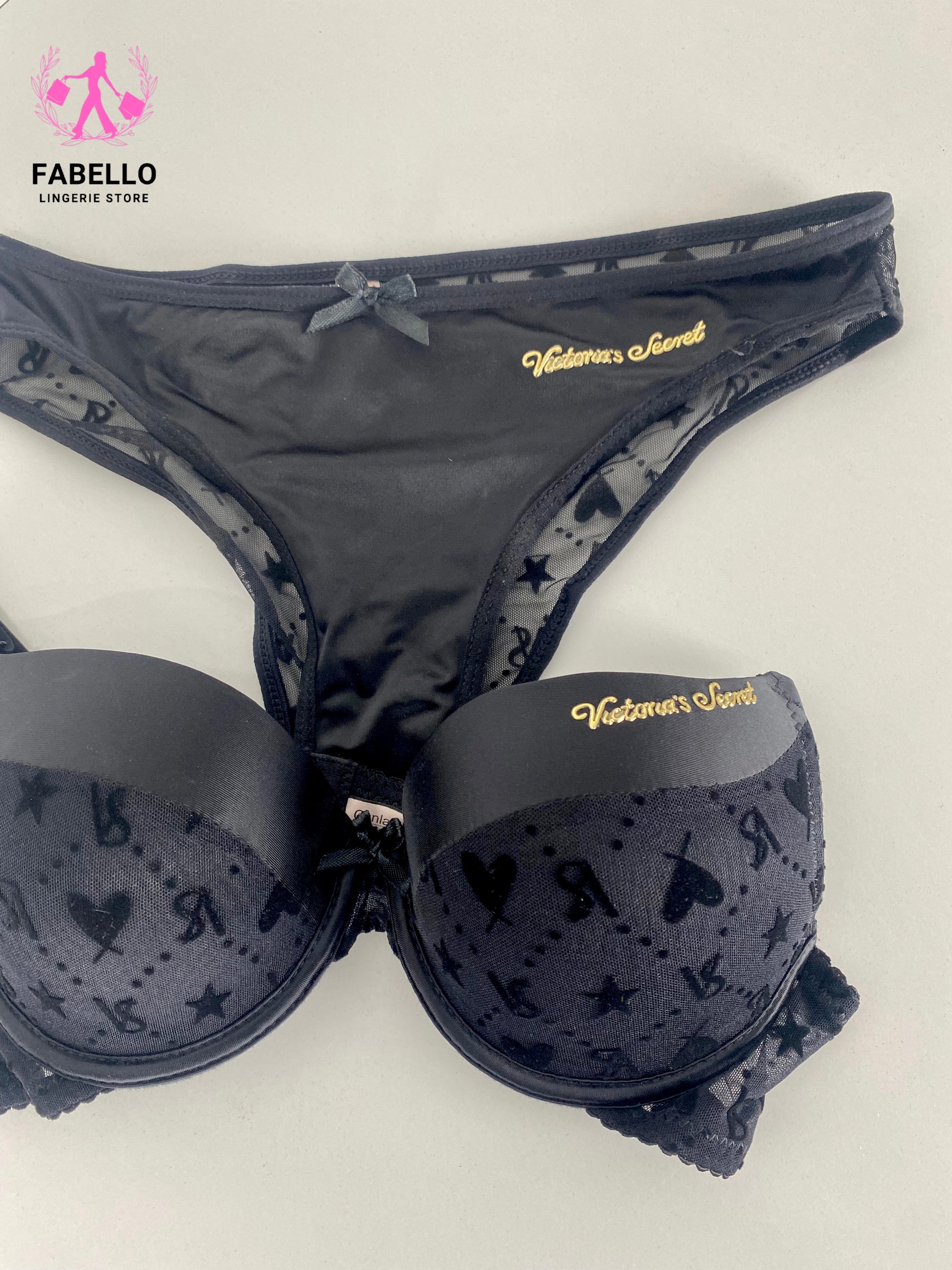 Victoria’s Secret Black Lingerie Set