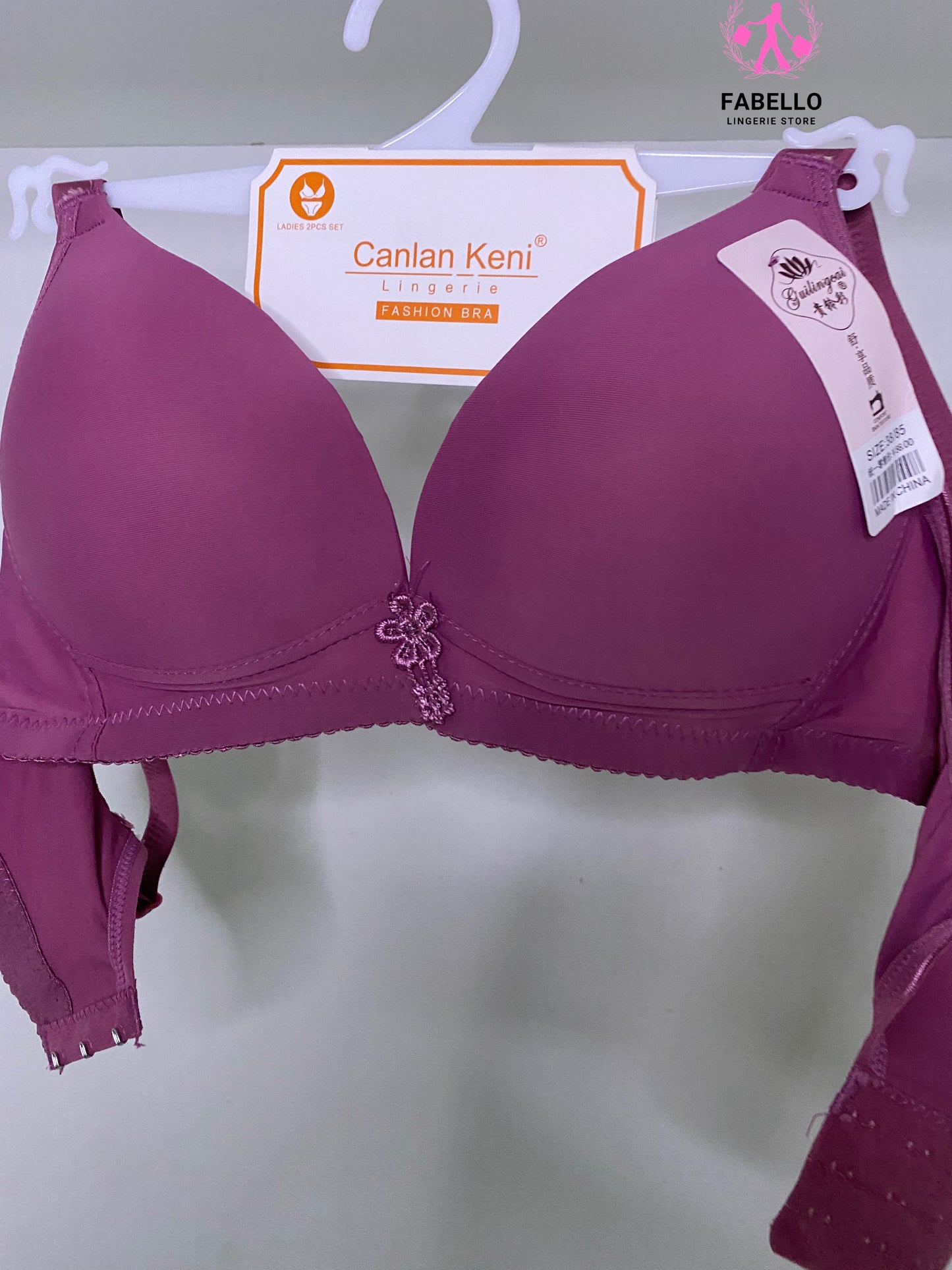 Women’s Single Padded Wired Demi Cup Bra Maroon Regular Wear Bra